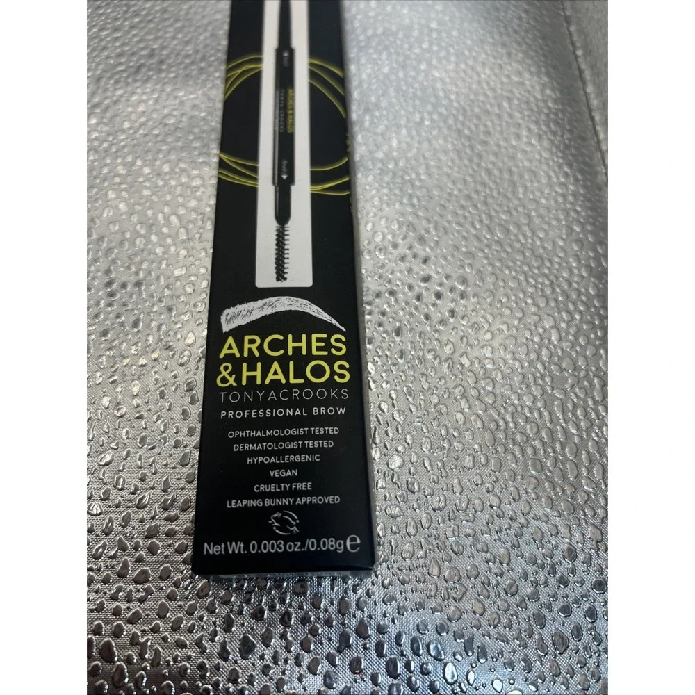 Micro Defining Brow Pencil by Arches & Halos .003oz Eyebrow Pencil, Charcoal